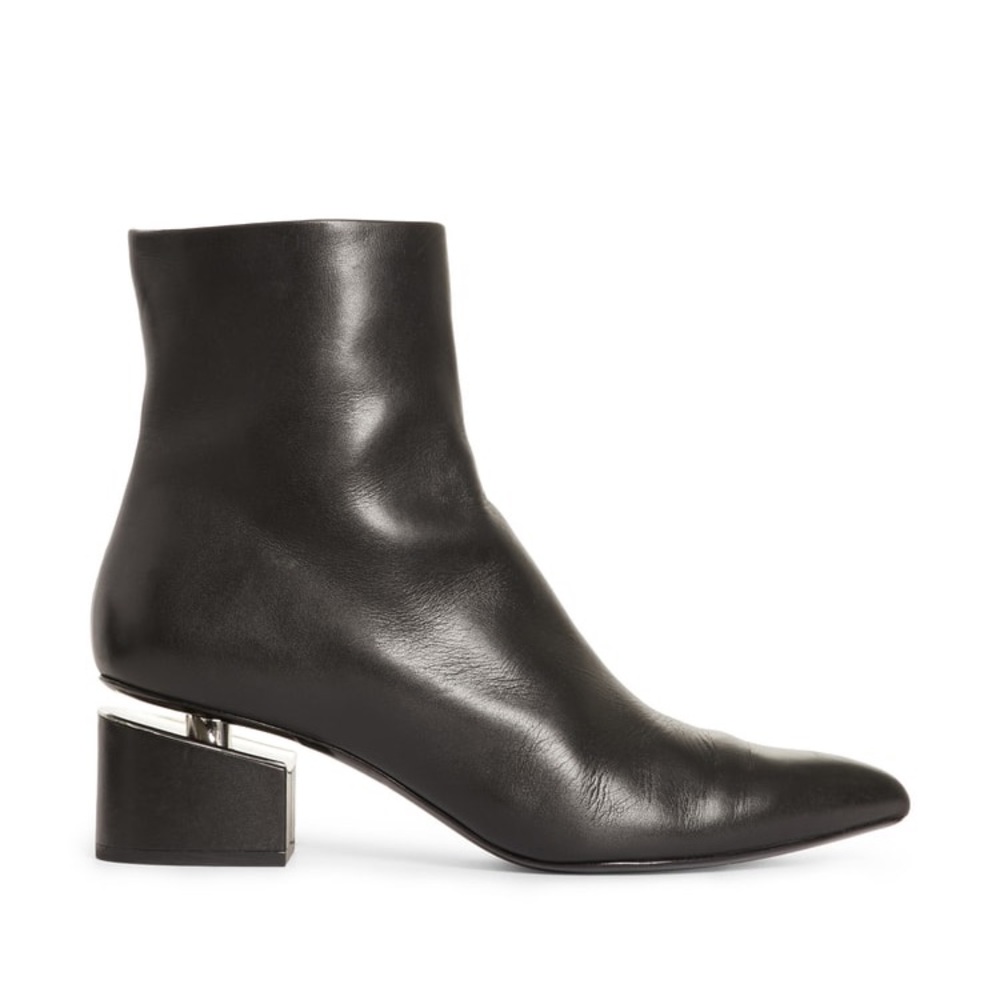 Alexander Wang Black Block Heel Bootie